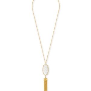 Kendra Scott Rayne Necklace in Mother of Pearl